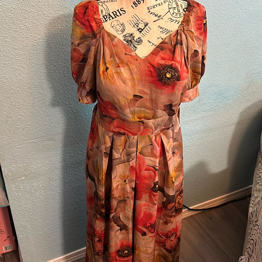 MAXI floral dress!!!